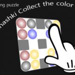 Sliding puzzle. Pyatnashki. Collect the color.